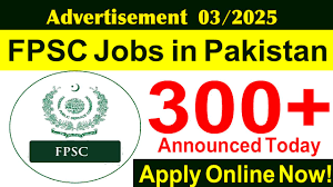 FPSC Jobs 2025 Latest Advertisement 04/2025 Online Apply 13 FPSC Jobs 2025 Latest Advertisement 04/2025 Online Apply