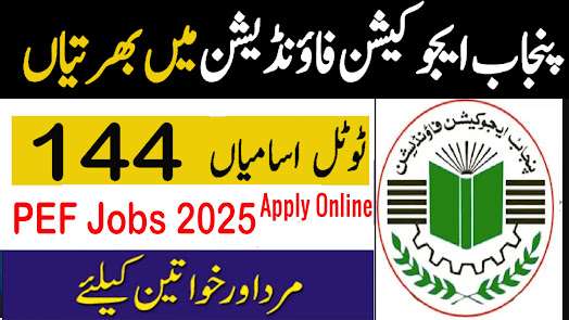 Punjab Education Foundation Jobs