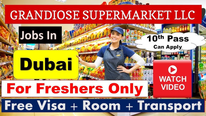 Grandiose Supermarket Jobs in Retail Company – Online Hiring